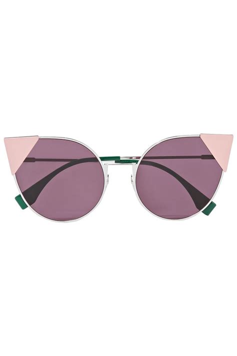 fendi pink cat eye glasses